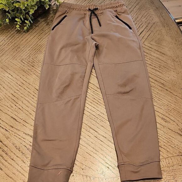 Tan Jogger Pants Size 7 Algo - Picture 2 of 13